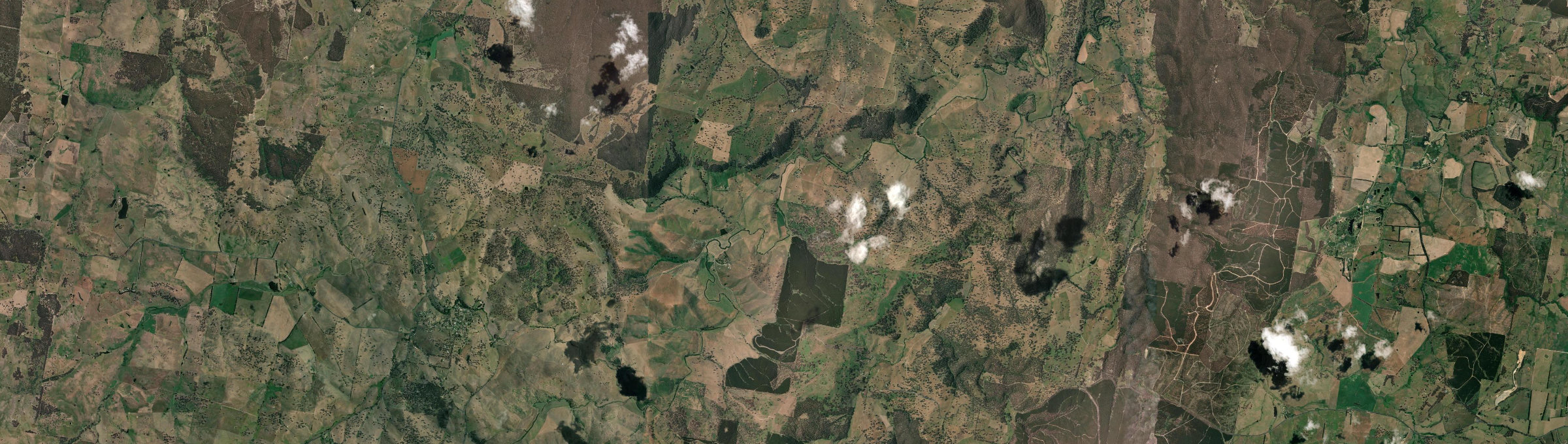 Aerial view of Charlton (NSW), NSW