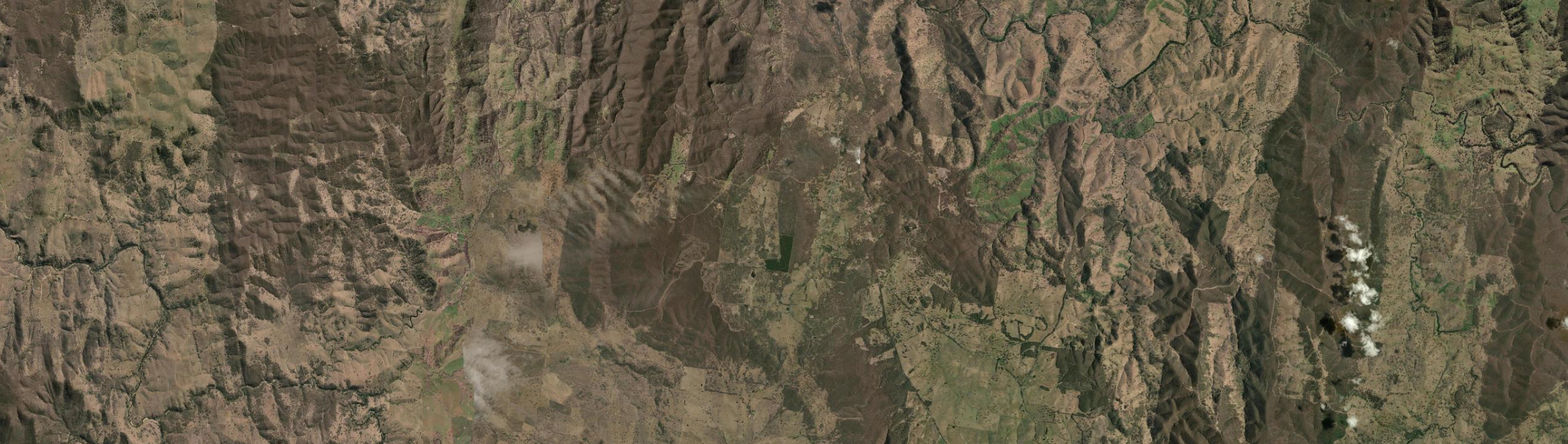 Aerial view of Wattle Flat (NSW), NSW