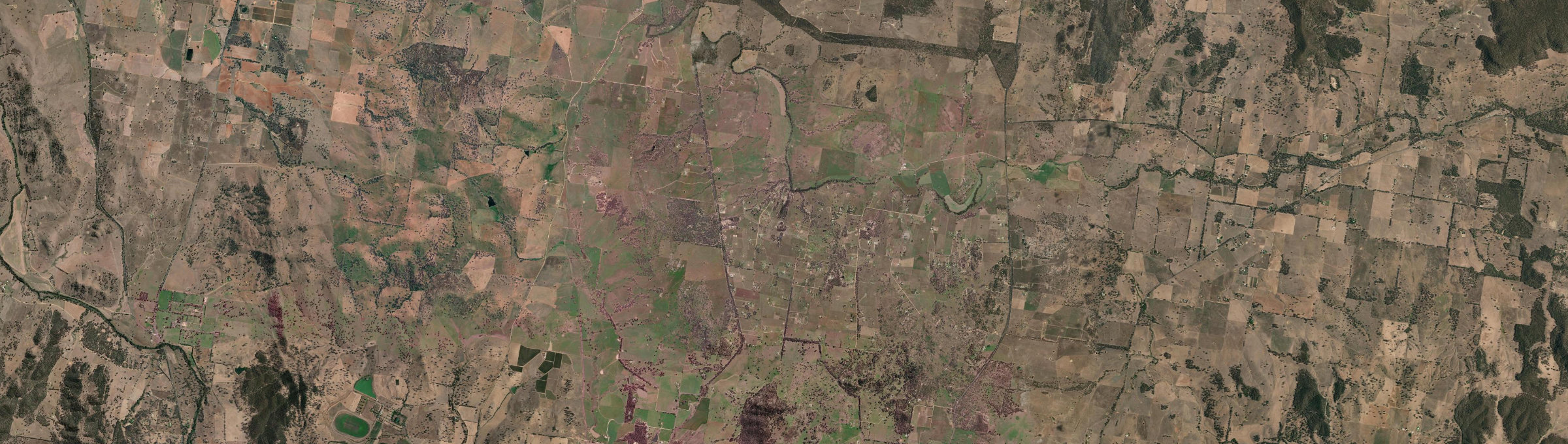 Aerial view of St Fillans, NSW