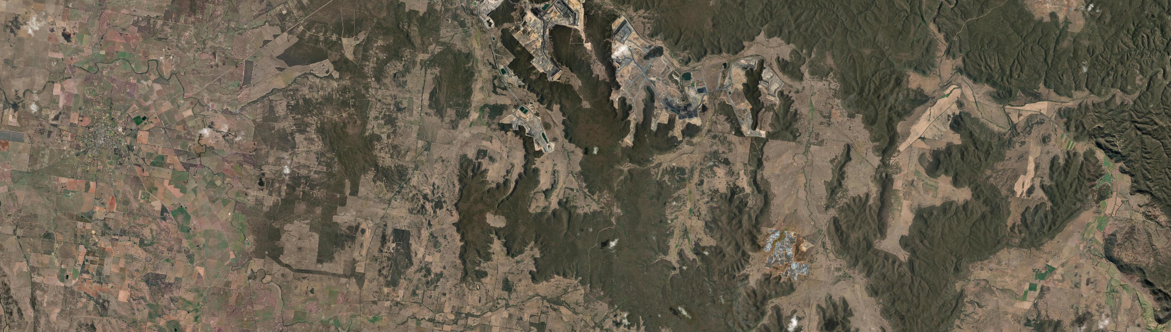 Aerial view of Munghorn, NSW