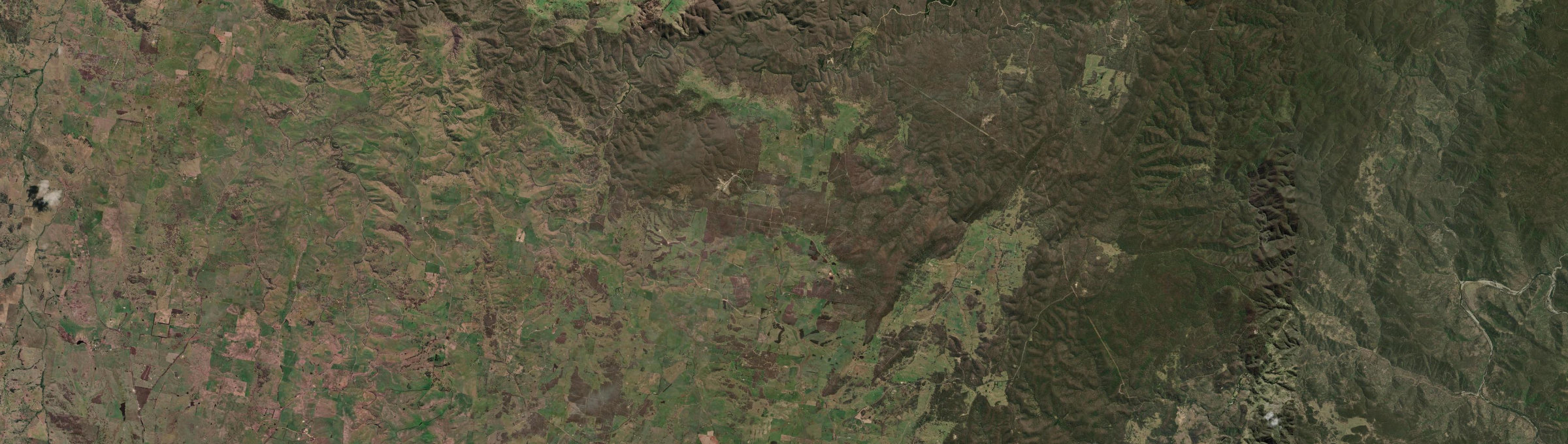 Aerial view of Curraweela, NSW