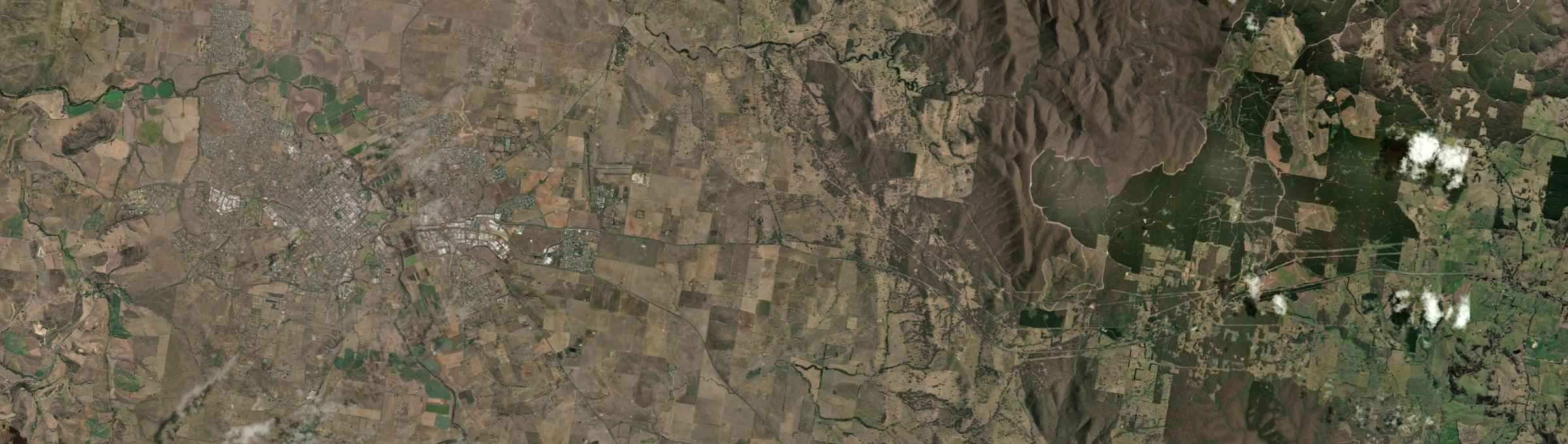 Aerial view of Glanmire (NSW), NSW