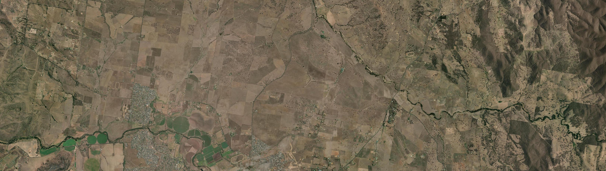 Aerial view of Laffing Waters, NSW