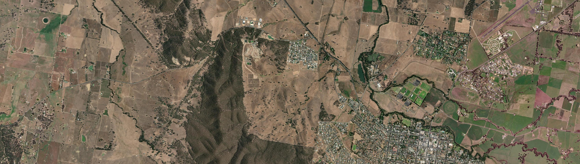 Aerial view of Caerleon, NSW