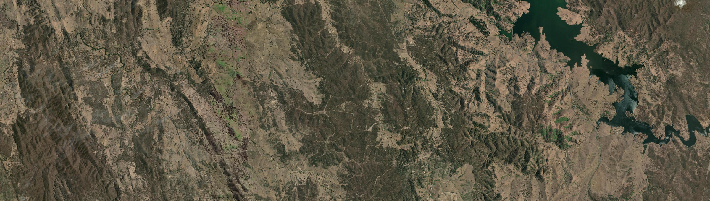 Aerial view of Green Gully (NSW), NSW