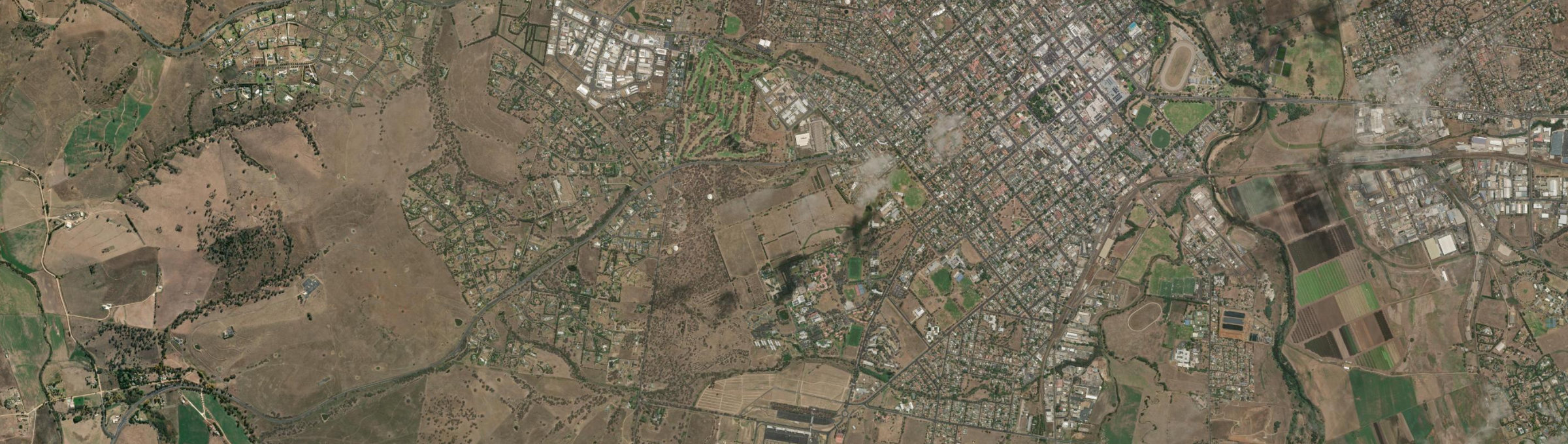 Aerial view of Mitchell (NSW), NSW