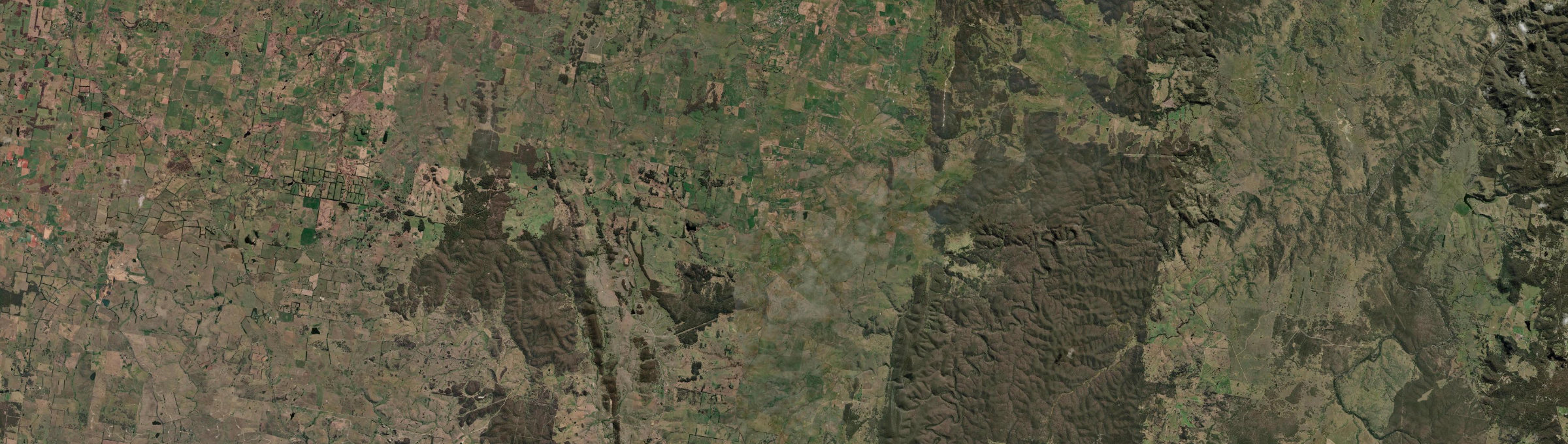 Aerial view of Myrtleville, NSW