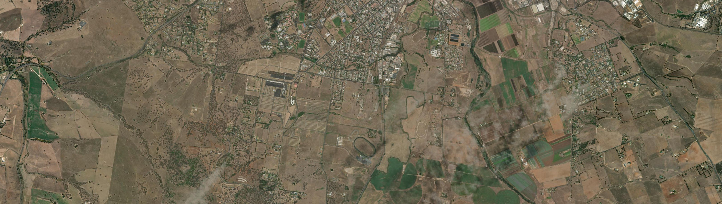 Aerial view of South Bathurst, NSW