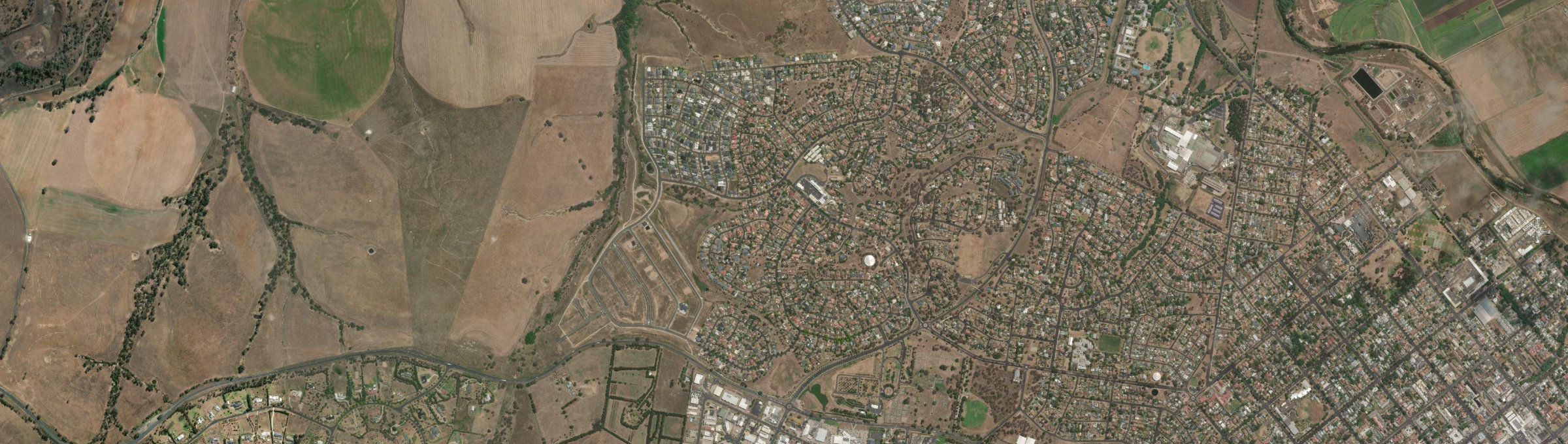 Aerial view of Windradyne, NSW