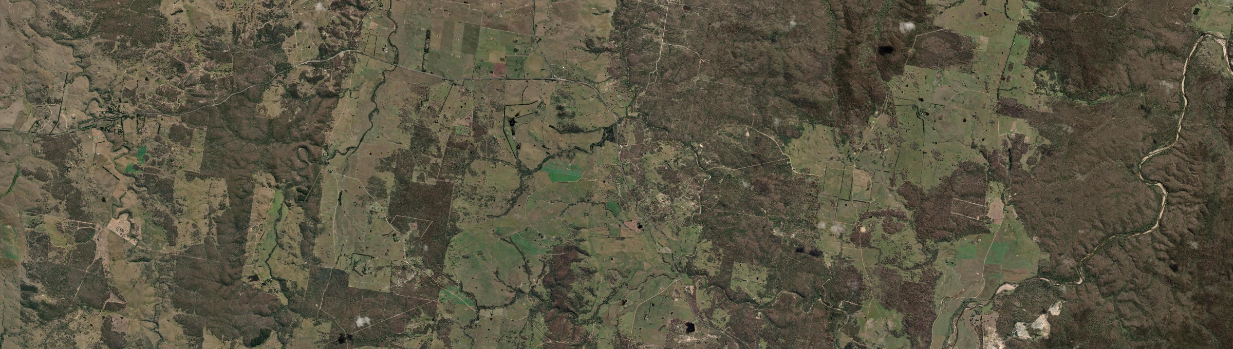 Aerial view of Manar, NSW