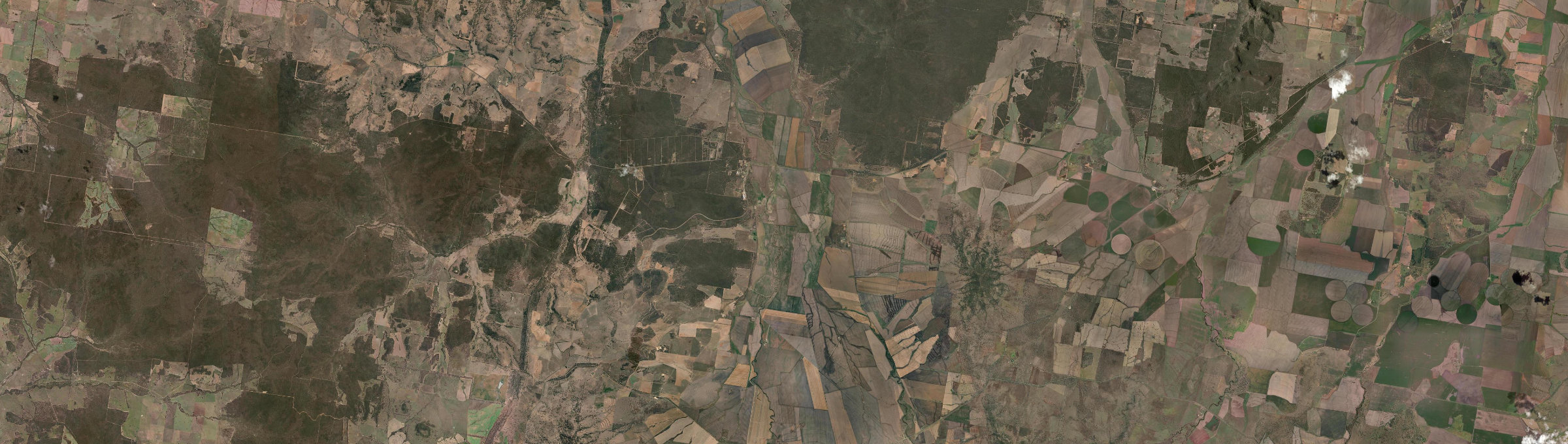 Aerial view of Premer, NSW