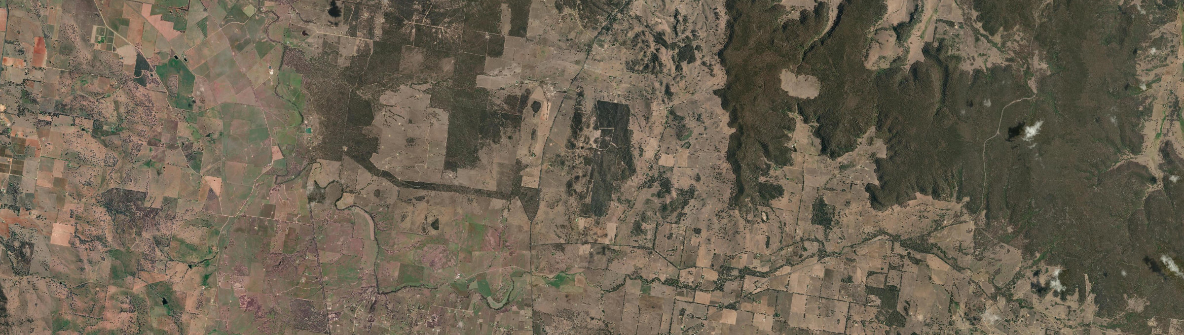 Aerial view of Linburn, NSW