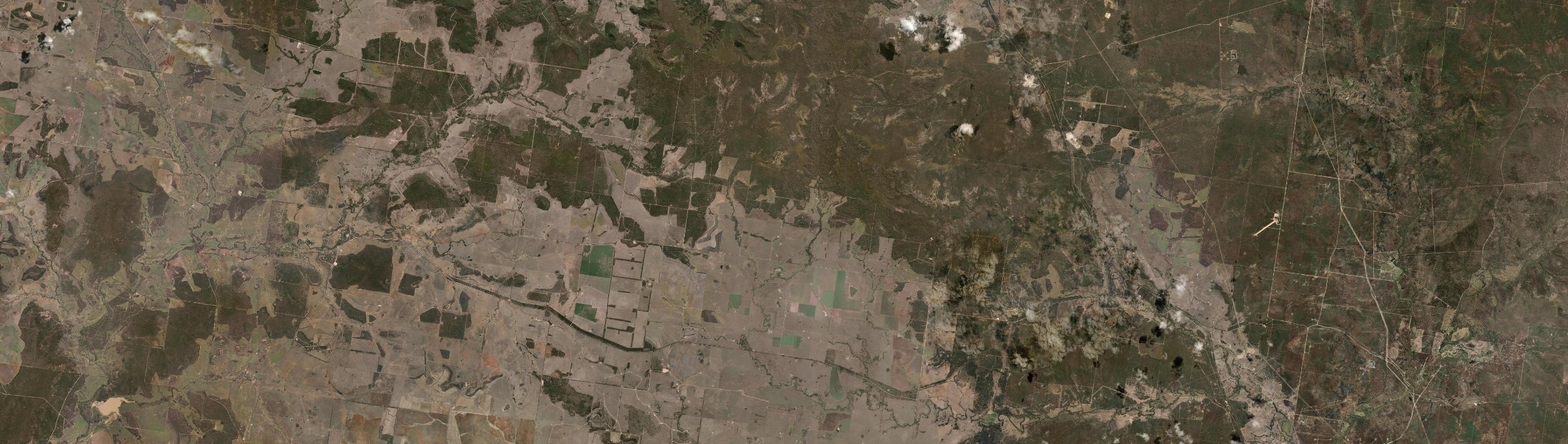 Aerial view of Glenaubyn, QLD