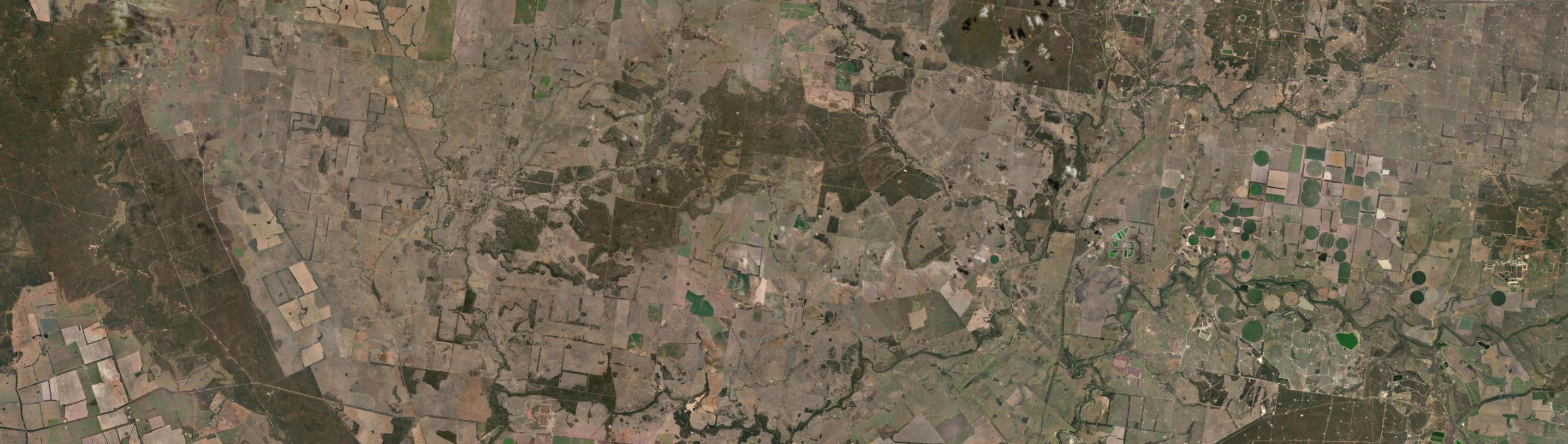 Aerial view of Drillham South, QLD