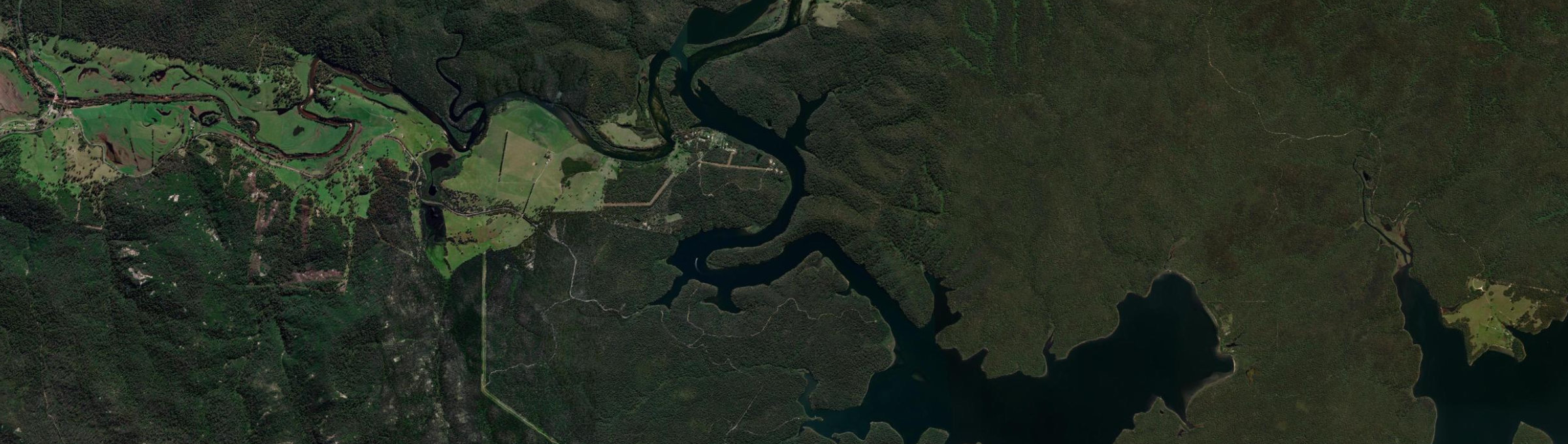 Aerial view of Gipsy Point, VIC