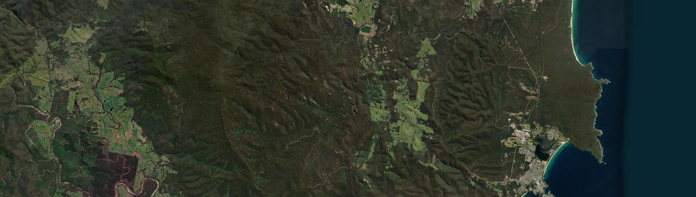 Aerial view of Nethercote, NSW