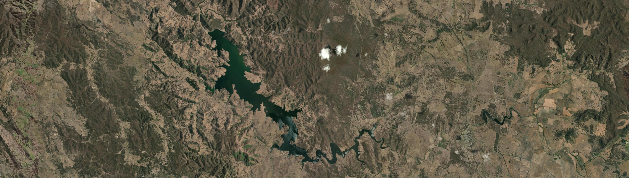 Aerial view of Dungeree, NSW