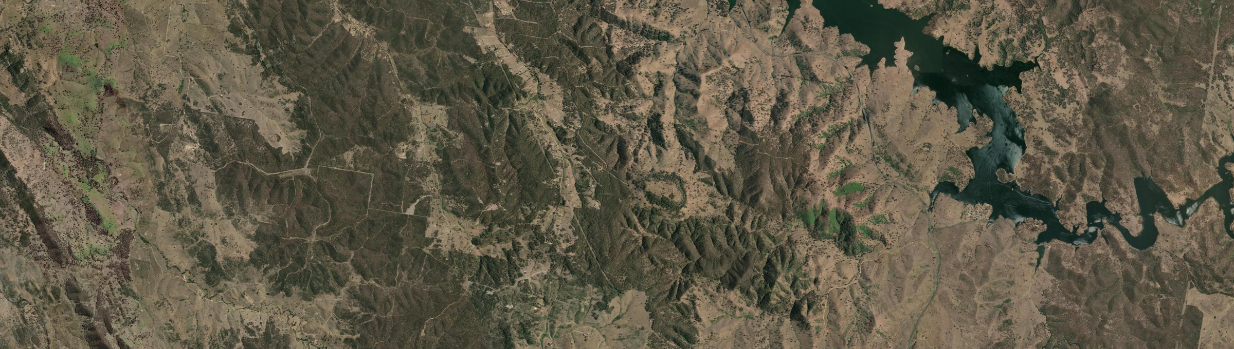 Aerial view of Bocoble, NSW