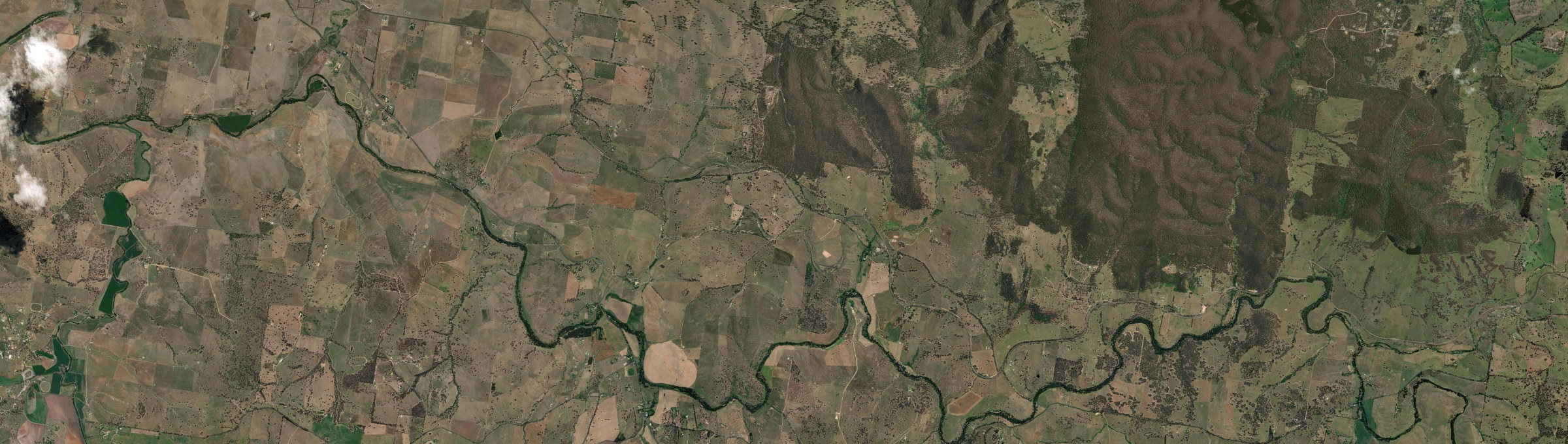 Aerial view of Wambool, NSW