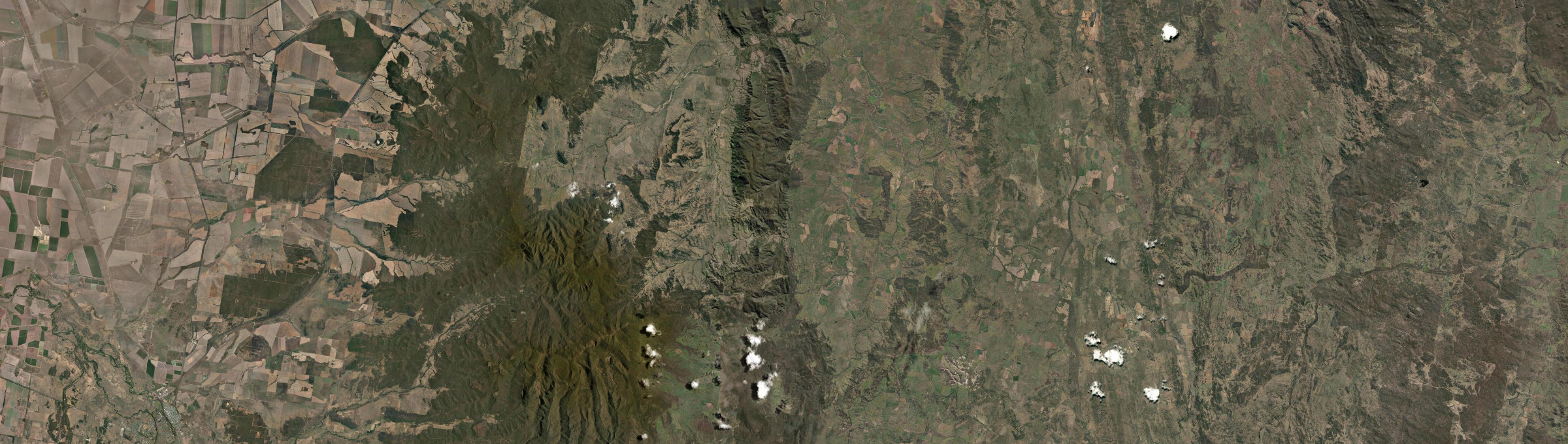 Aerial view of Upper Horton, NSW