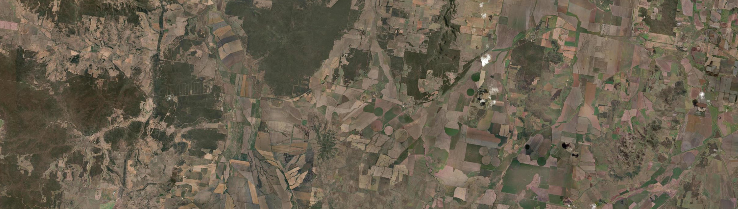 Aerial view of Yannergee, NSW