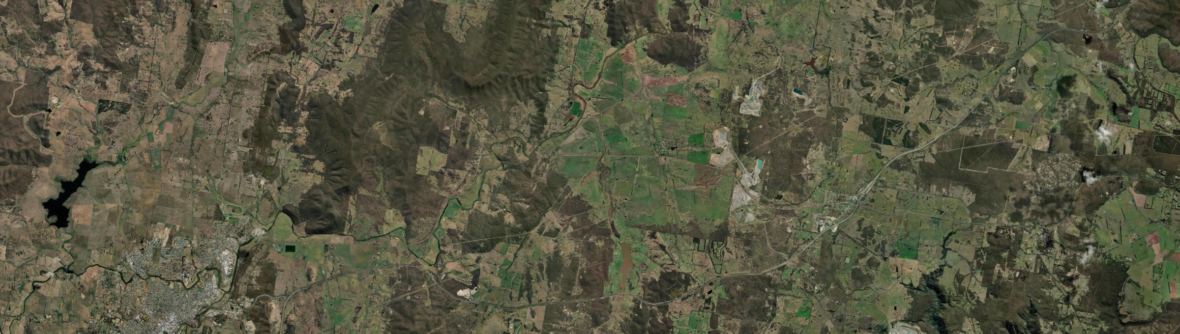 Aerial view of Carrick (NSW), NSW