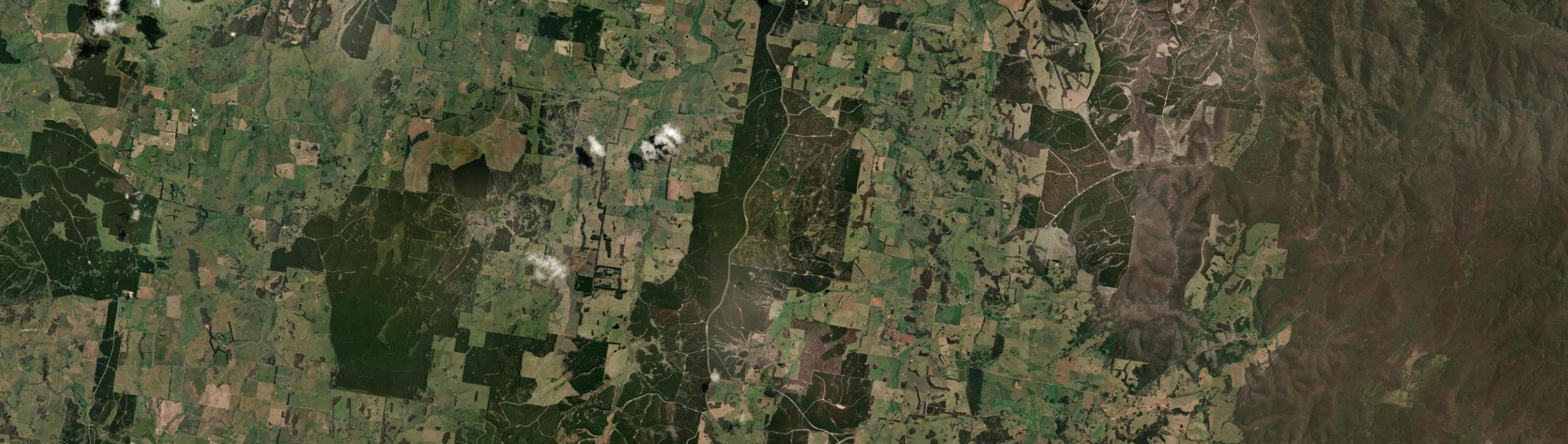 Aerial view of Chatham Valley, NSW