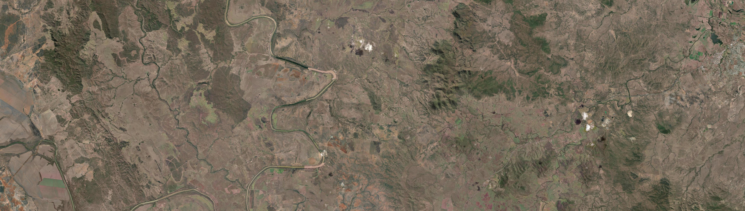 Aerial view of Wycarbah, QLD