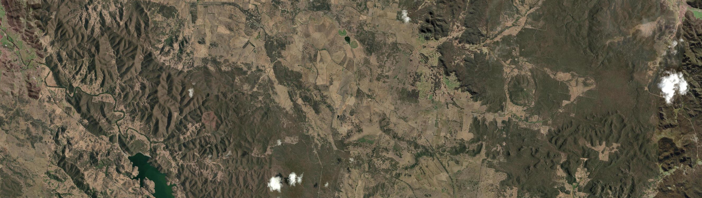 Aerial view of Monivae, NSW