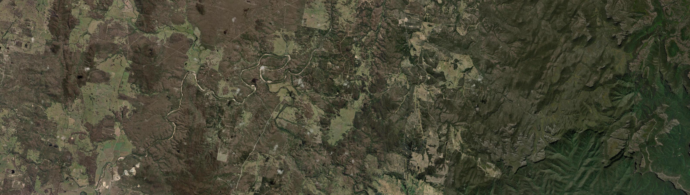 Aerial view of Tomboye, NSW