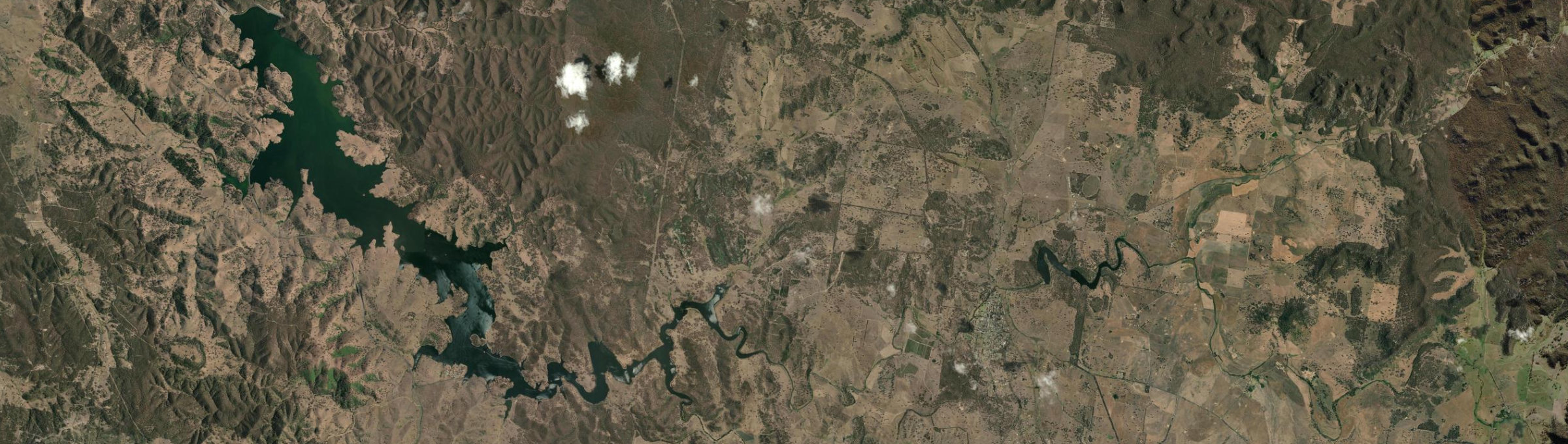 Aerial view of Pinnacle Swamp, NSW