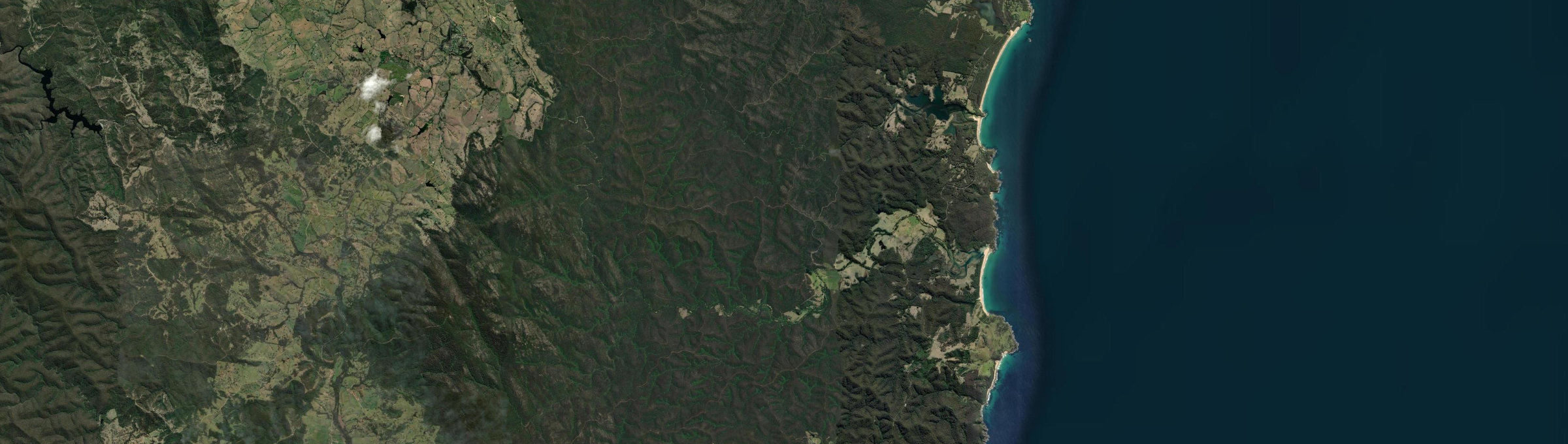 Aerial view of Murrah, NSW