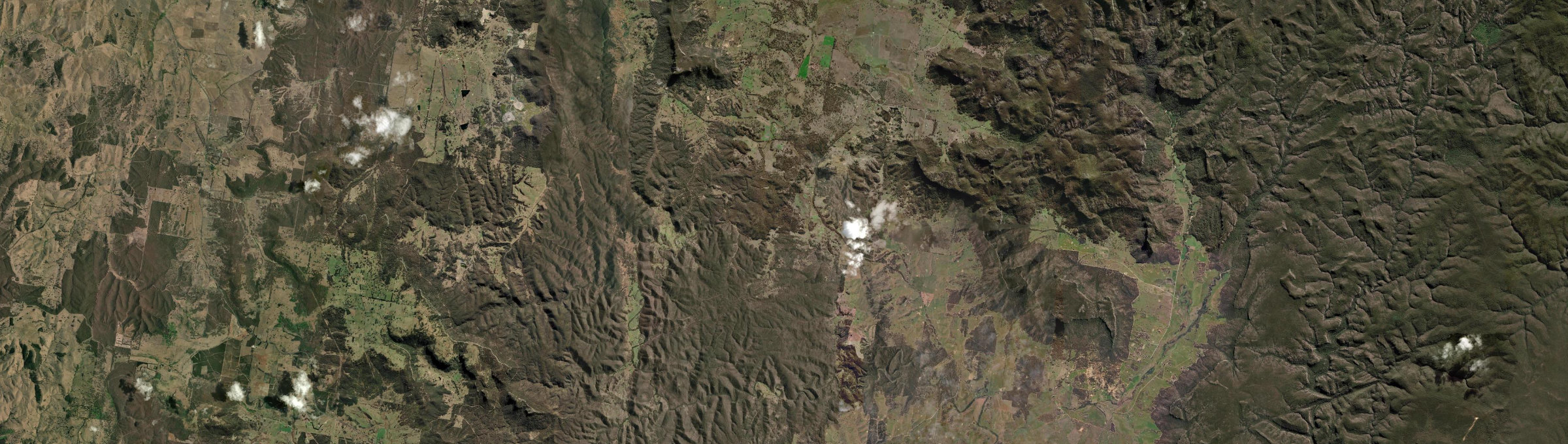 Aerial view of Bogee, NSW