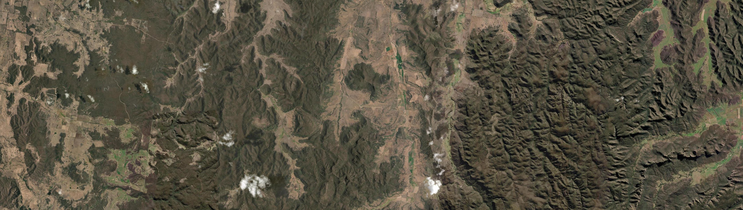 Aerial view of Budden, NSW