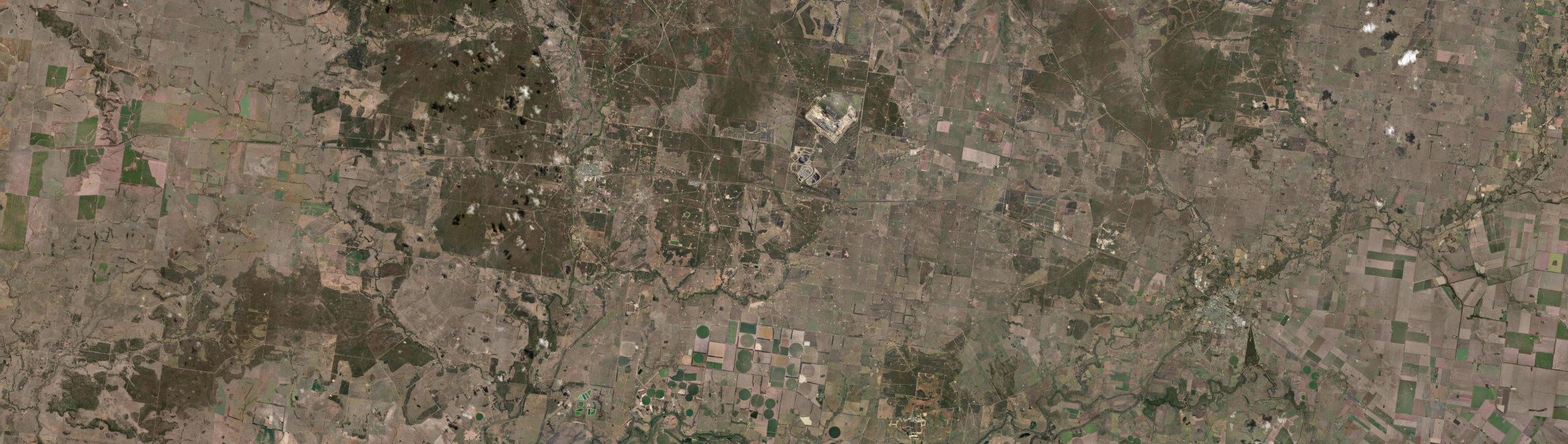 Aerial view of Columboola, QLD