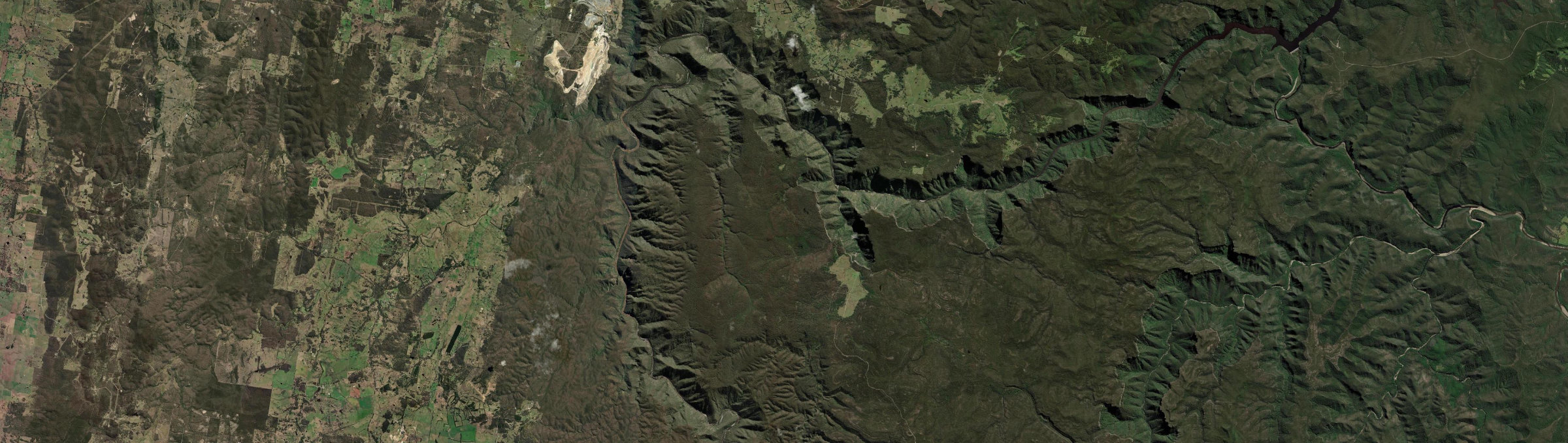 Aerial view of Tolwong, NSW
