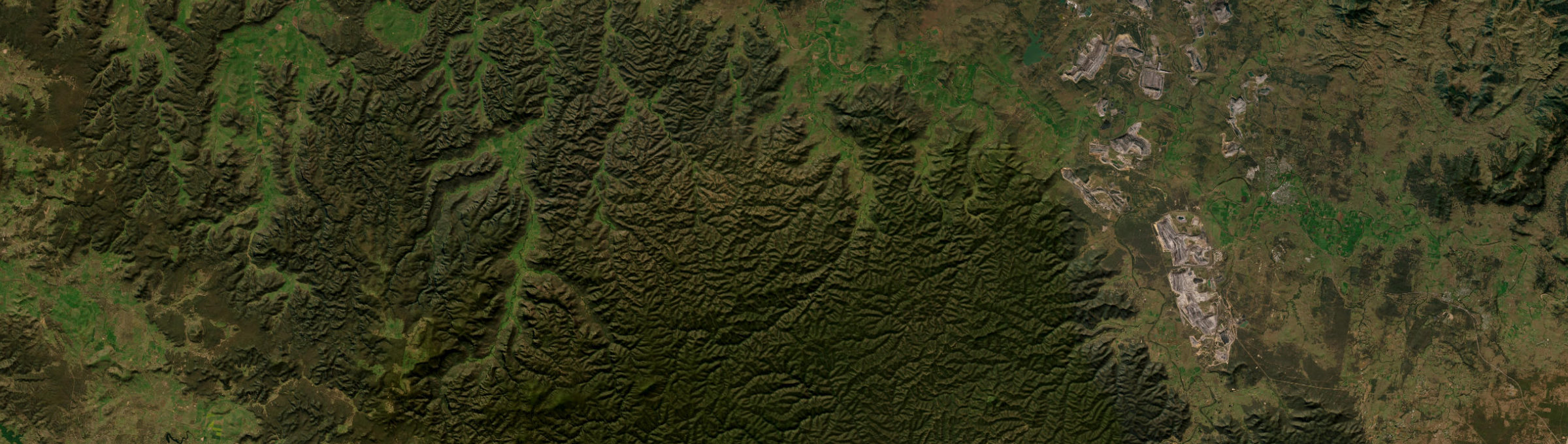 Aerial view of Martindale, NSW
