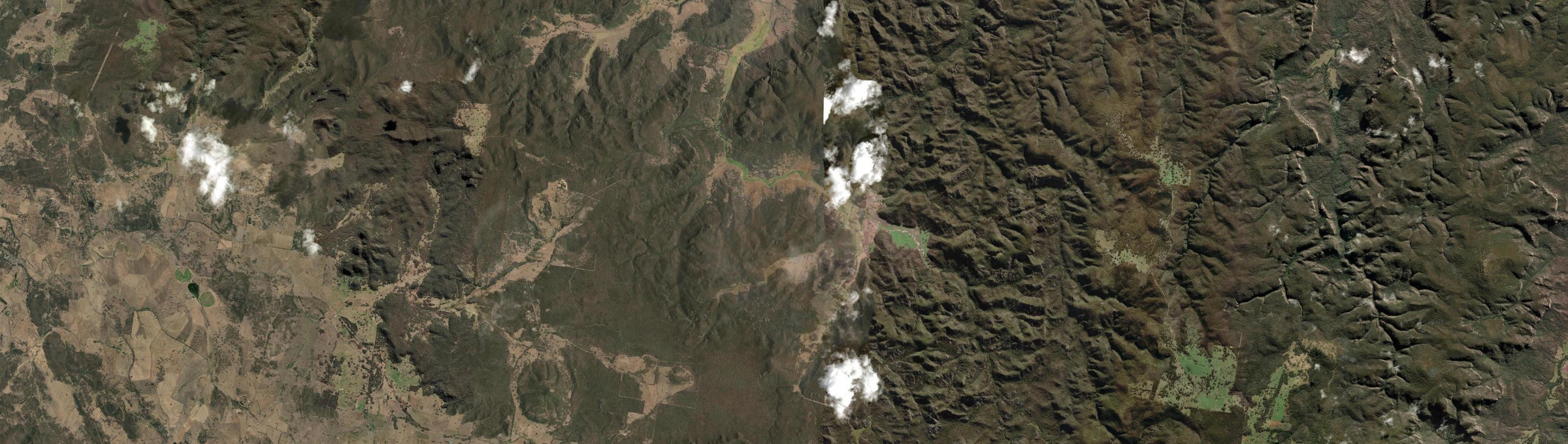 Aerial view of Growee, NSW