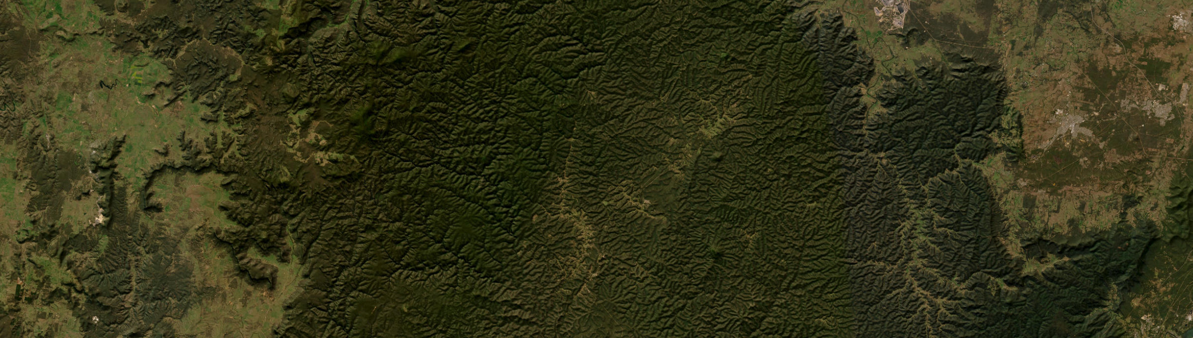 Aerial view of Putty, NSW