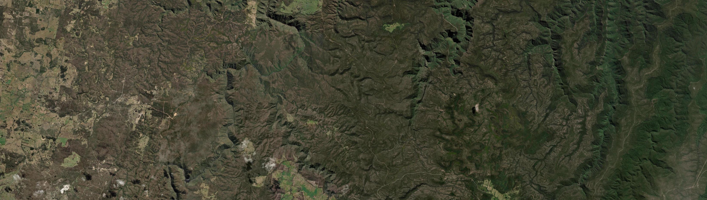 Aerial view of Bulee, NSW