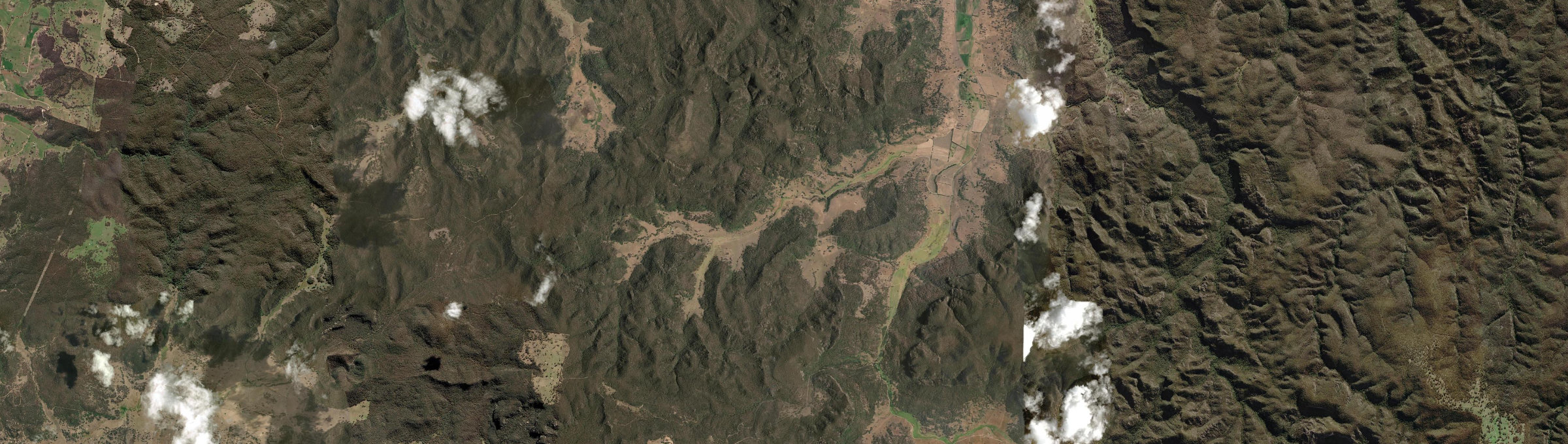 Aerial view of Ginghi, NSW