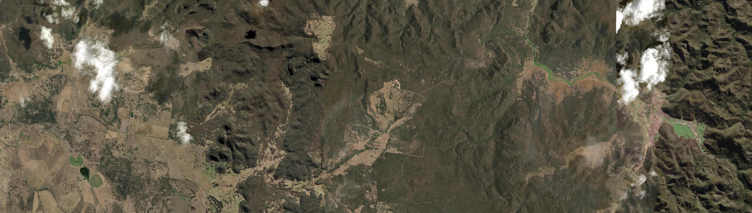 Aerial view of Upper Growee, NSW