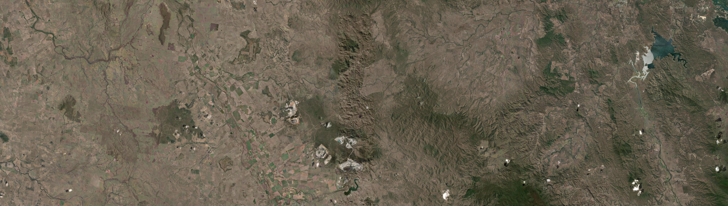 Aerial view of Dumgree, QLD