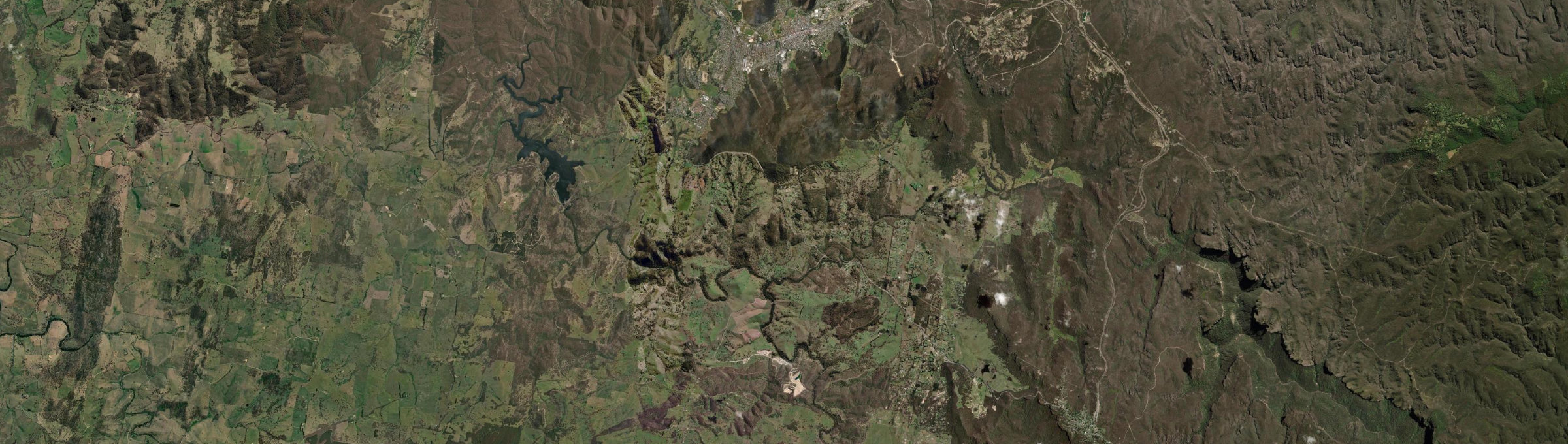 Aerial view of Hartley (NSW), NSW