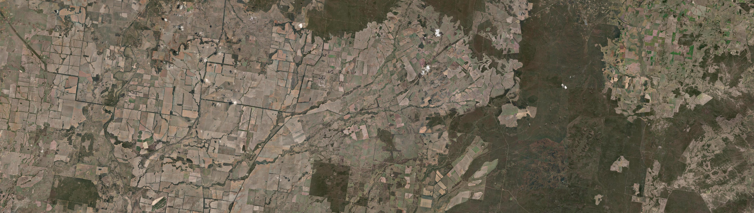 Aerial view of Wyaga, QLD