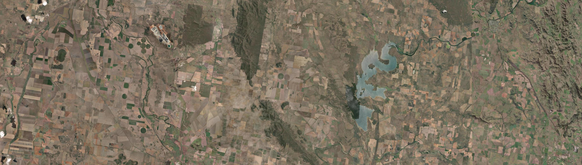 Aerial view of Kelvin, NSW