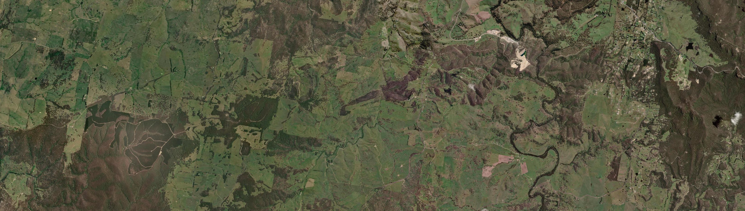 Aerial view of Good Forest, NSW