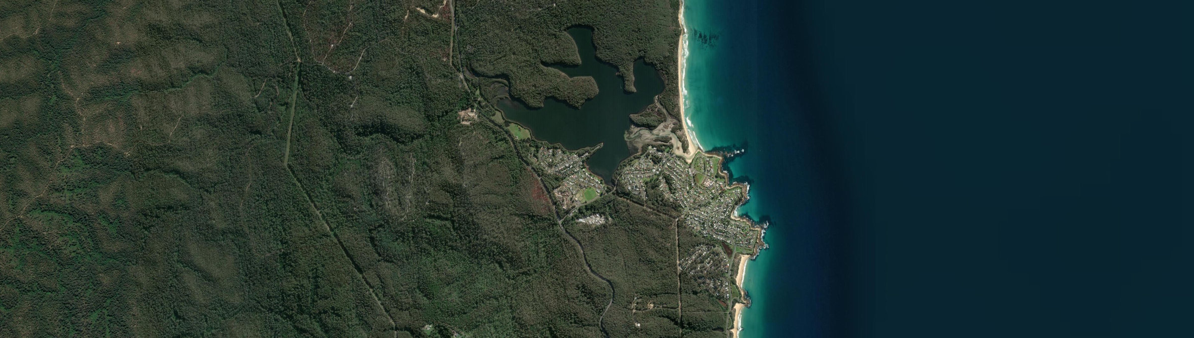 Aerial view of Dalmeny, NSW