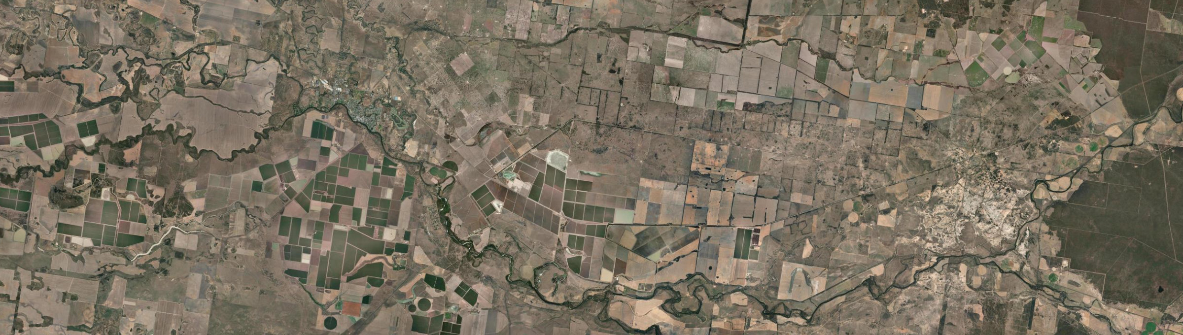Aerial view of Kurumbul, QLD