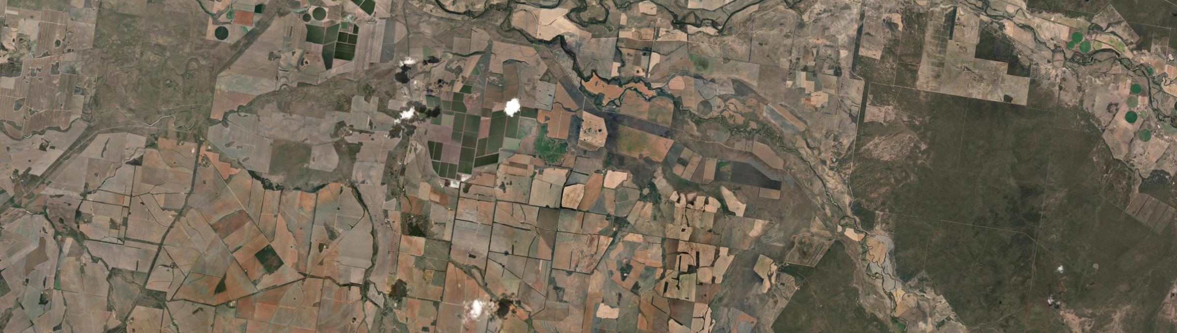 Aerial view of Boonal, NSW